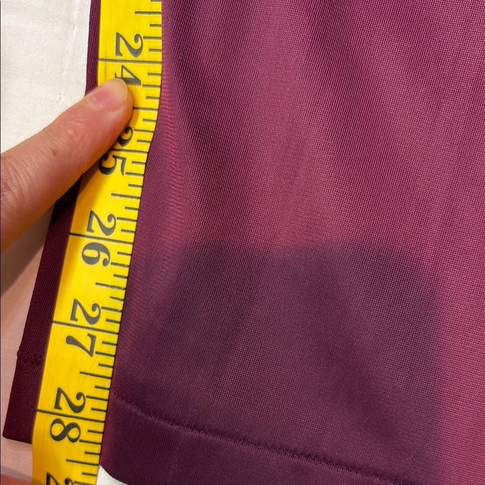 Vintage 90s Vanity Fair Purple Nylon Loungewear Set - V-Neck Top & Pants -‎ M